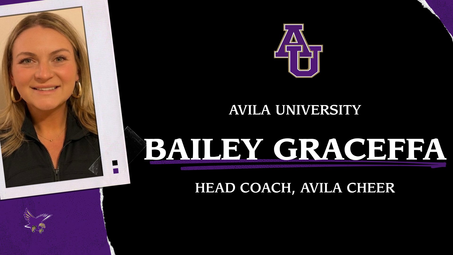 AVILA ANNOUNCES BAILEY GRACEFFA AS CHEER HEAD COACH
