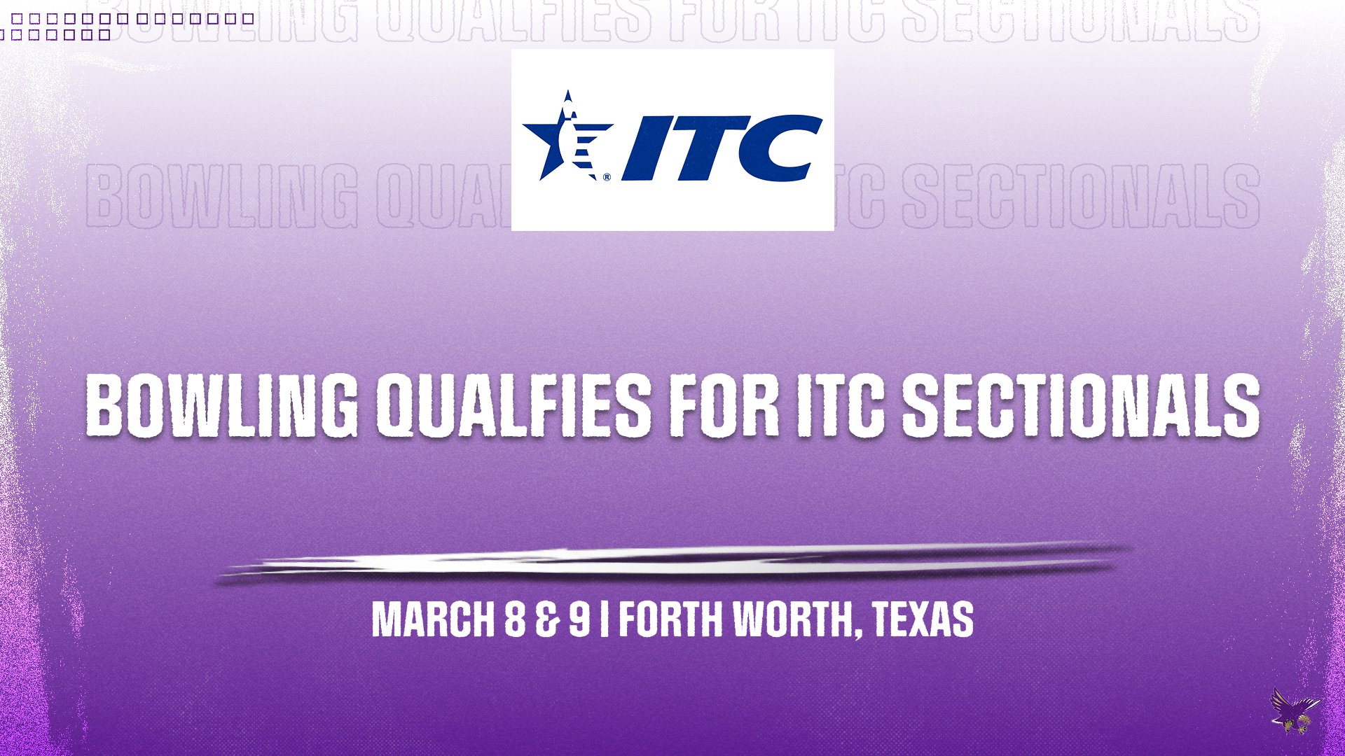 BOWLING QUALFIES FOR ITC SECTIONALS