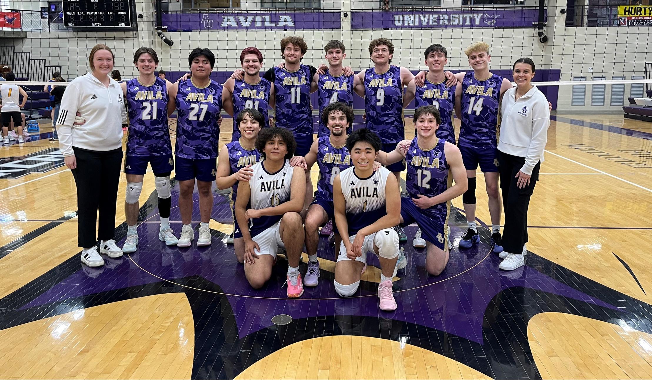 FIRST VICTORY FOR MEN&rsquo;S VOLLEYBALL IN LENGTHY WIN OVER CENTRAL CHRISTIAN