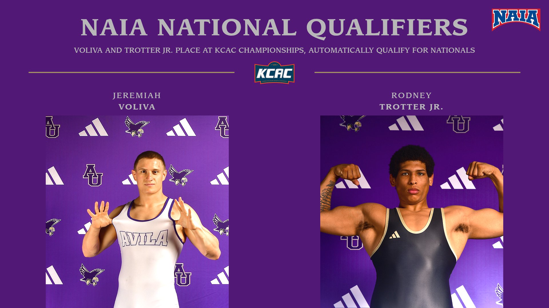 MEN&rsquo;S WRESTLING FINISHES THIRD WITH TWO NAIA AUTO QUALIFIERS AT KCAC CHAMPIONSHIP