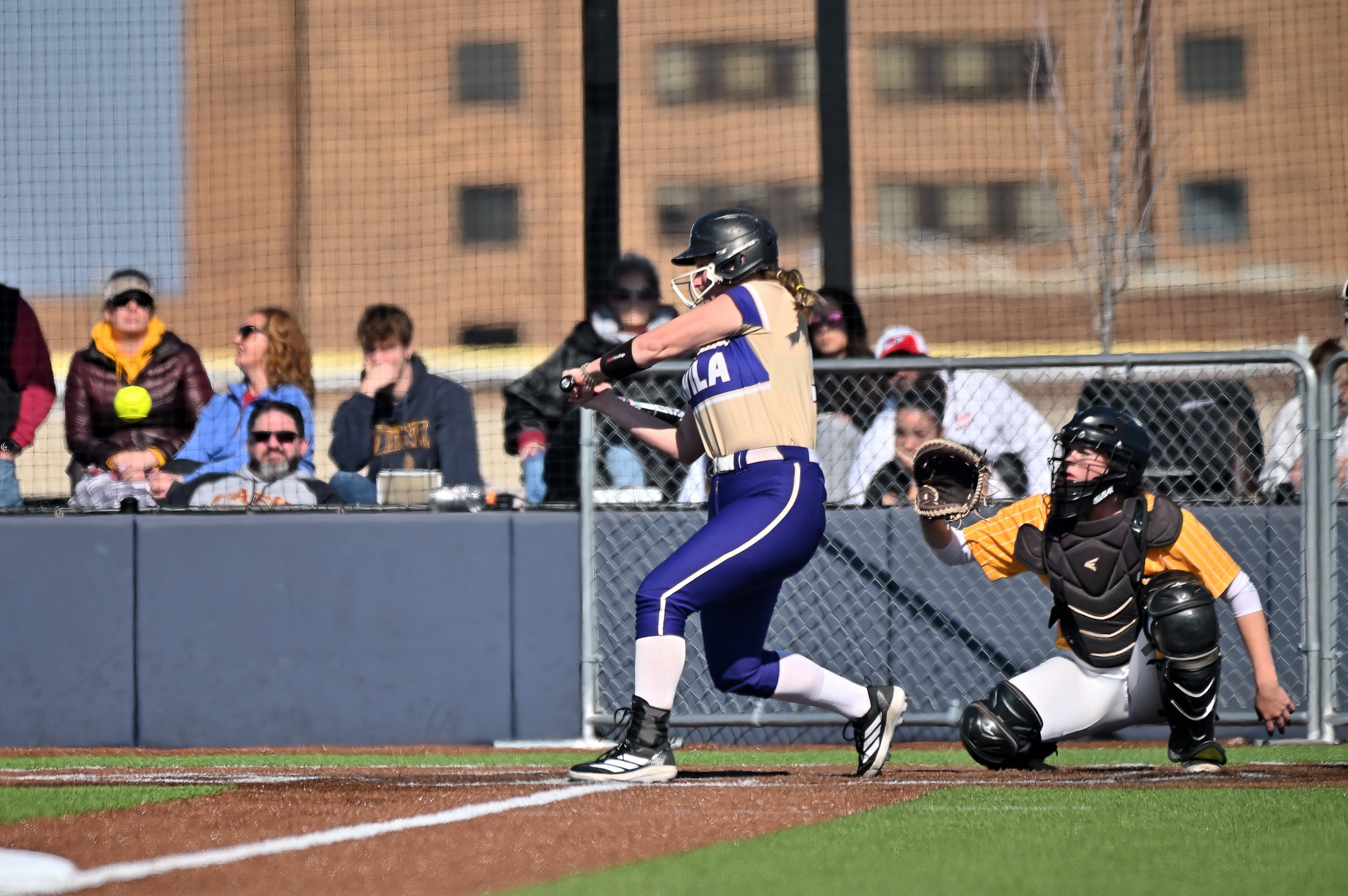 SOFTBALL SPLITS WITH BETHEL AFTER NINE-RUN OUTPUT