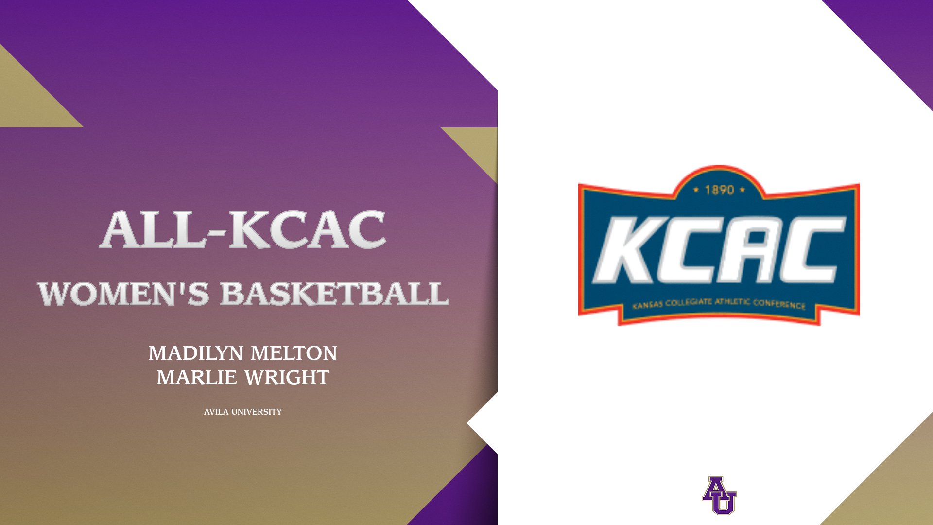 MELTON AND WRIGHT SELECTED TO WOMEN&rsquo;S BASKETBALL ALL-KCAC SQUADS