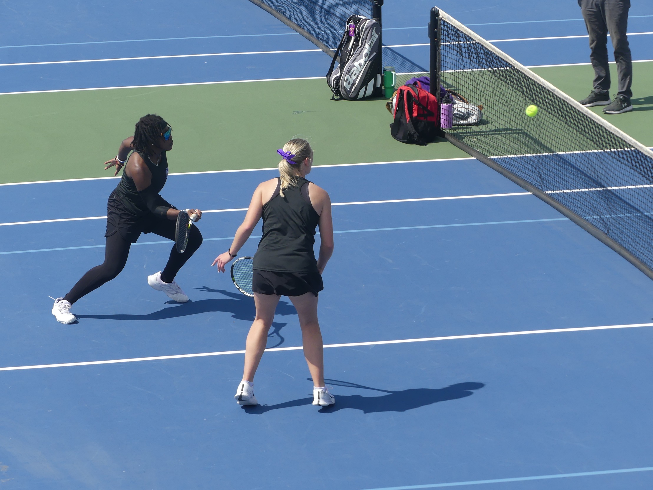 TENNIS LOSES IN HOME MATCHES TO EVANGEL