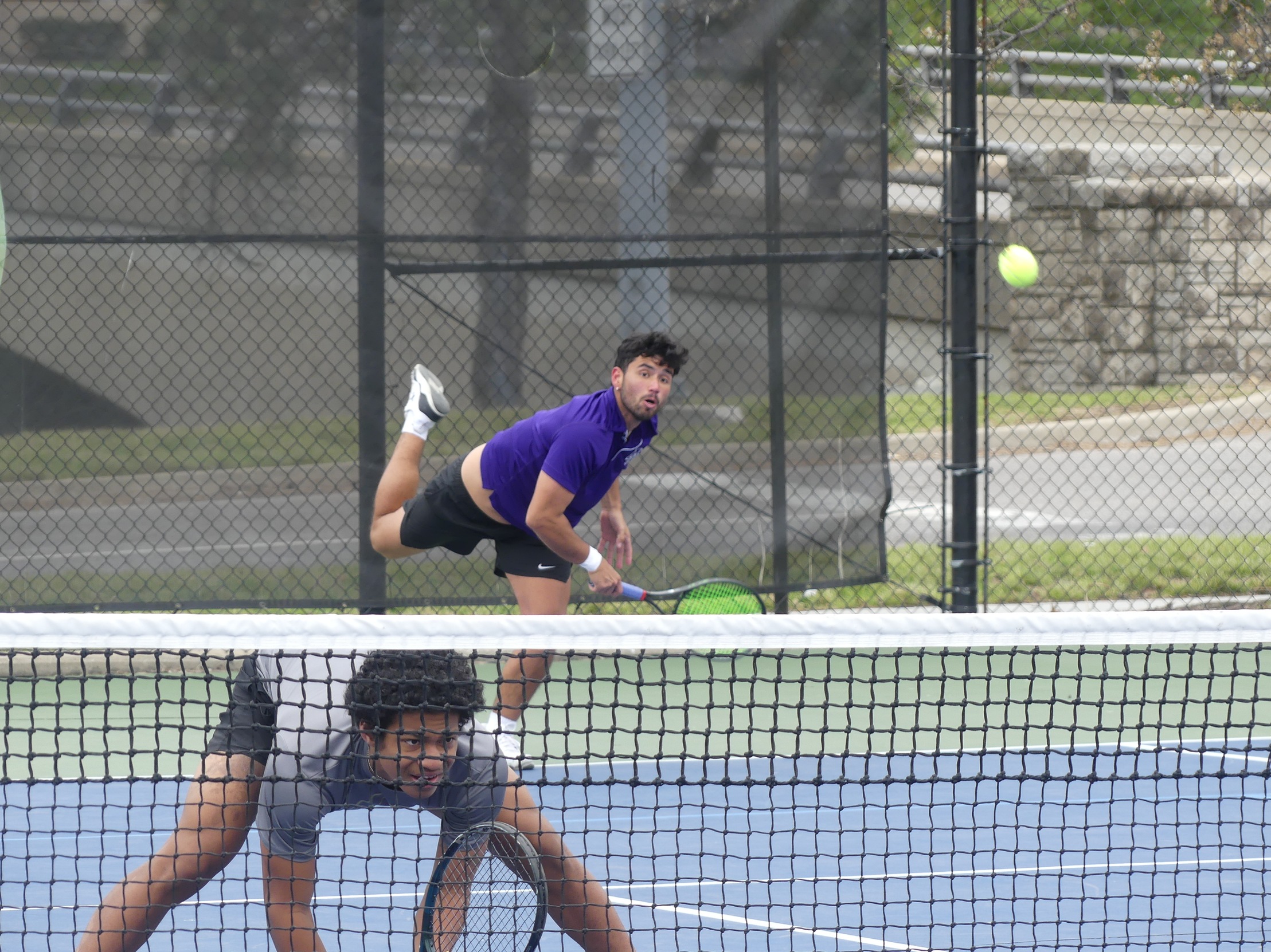 TENNIS ENDS SEASON WITH LOSSES TO STERLING