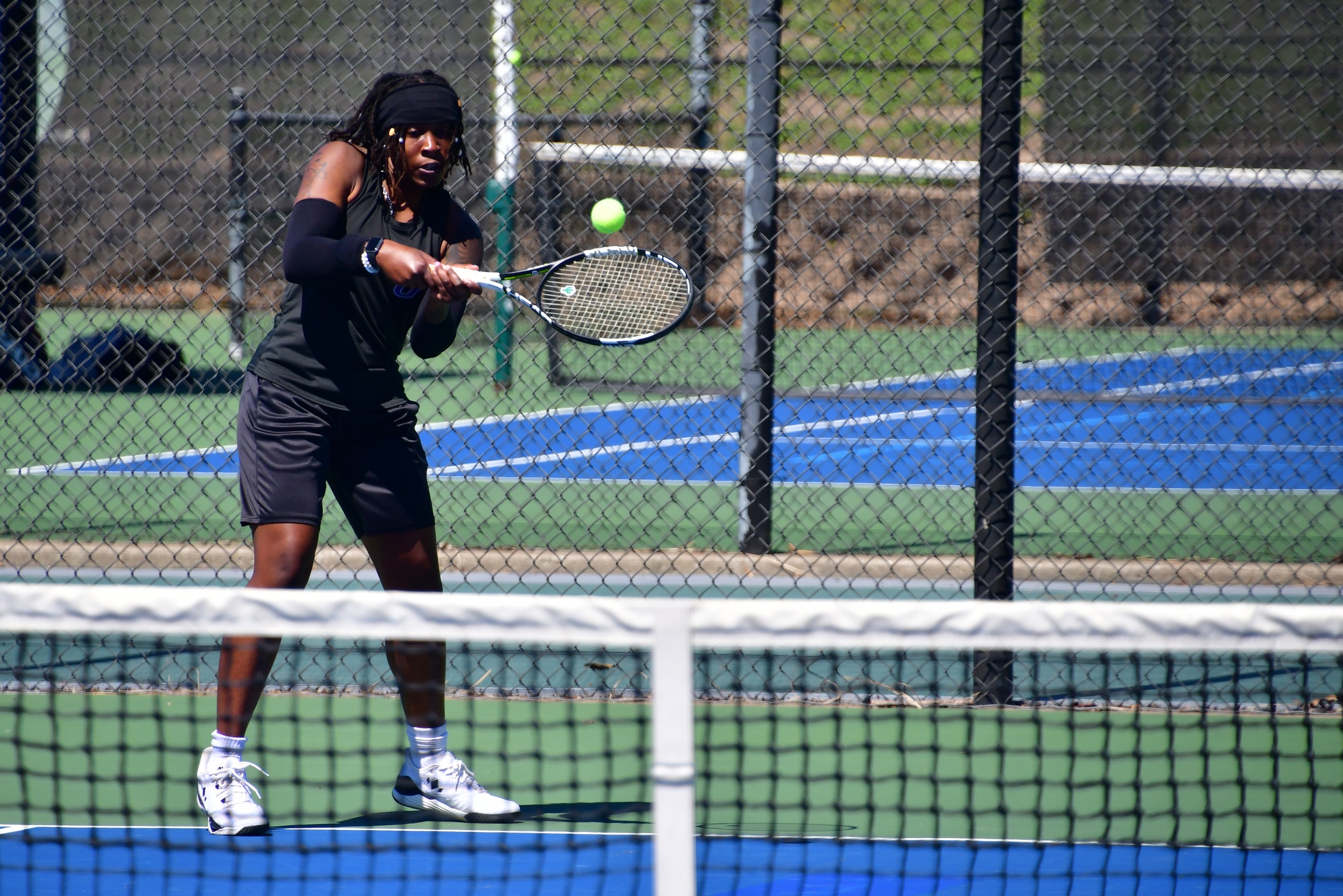TENNIS FALLS IN TOUGH TEST AT SAINT MARY