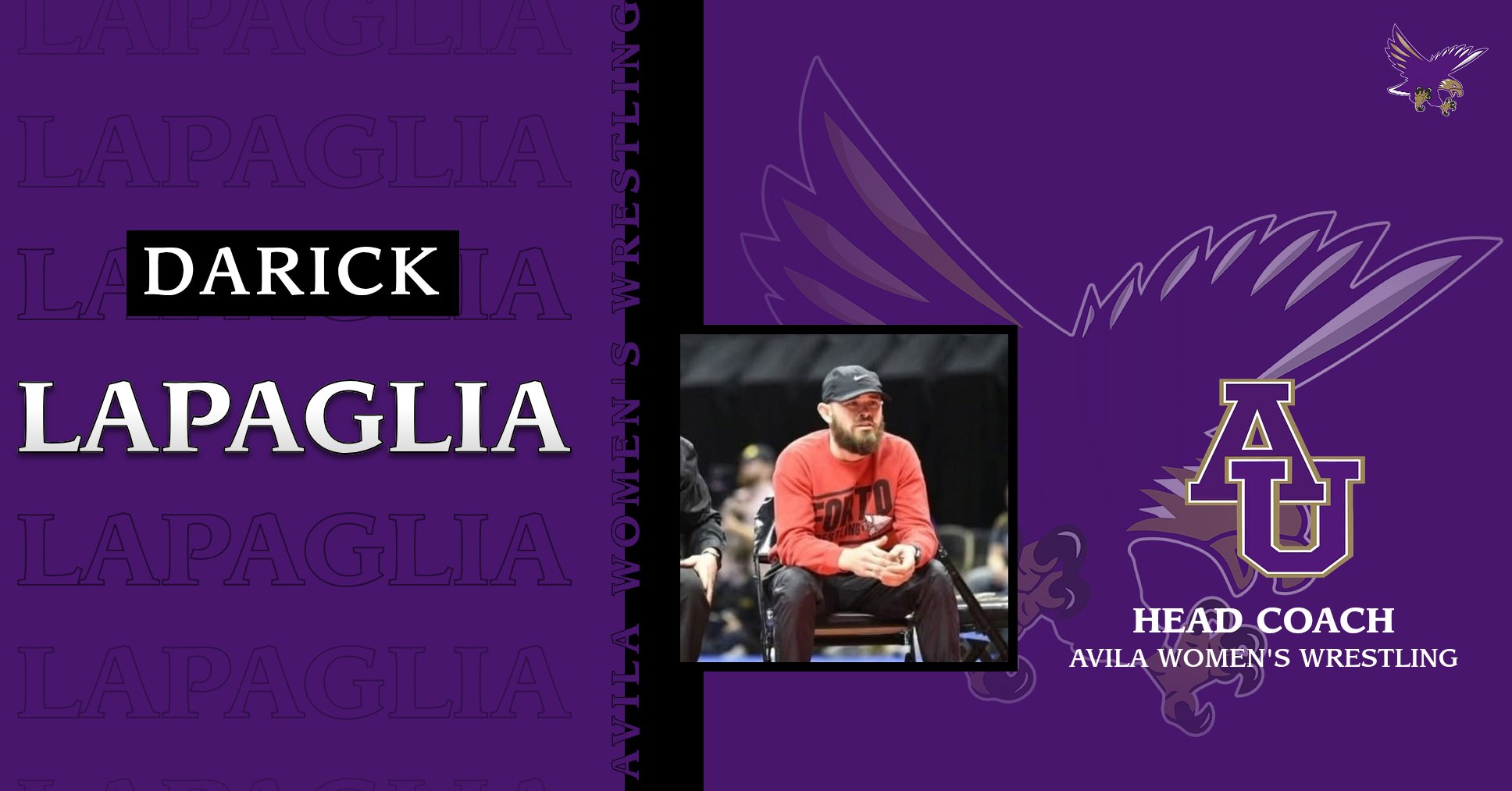 AVILA WELCOMES DARICK LAPAGLIA AS WOMEN&rsquo;S WRESTLING HEAD COACH